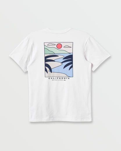 Ca Pch Cruising Classic T-shirt - White - Quick Silver