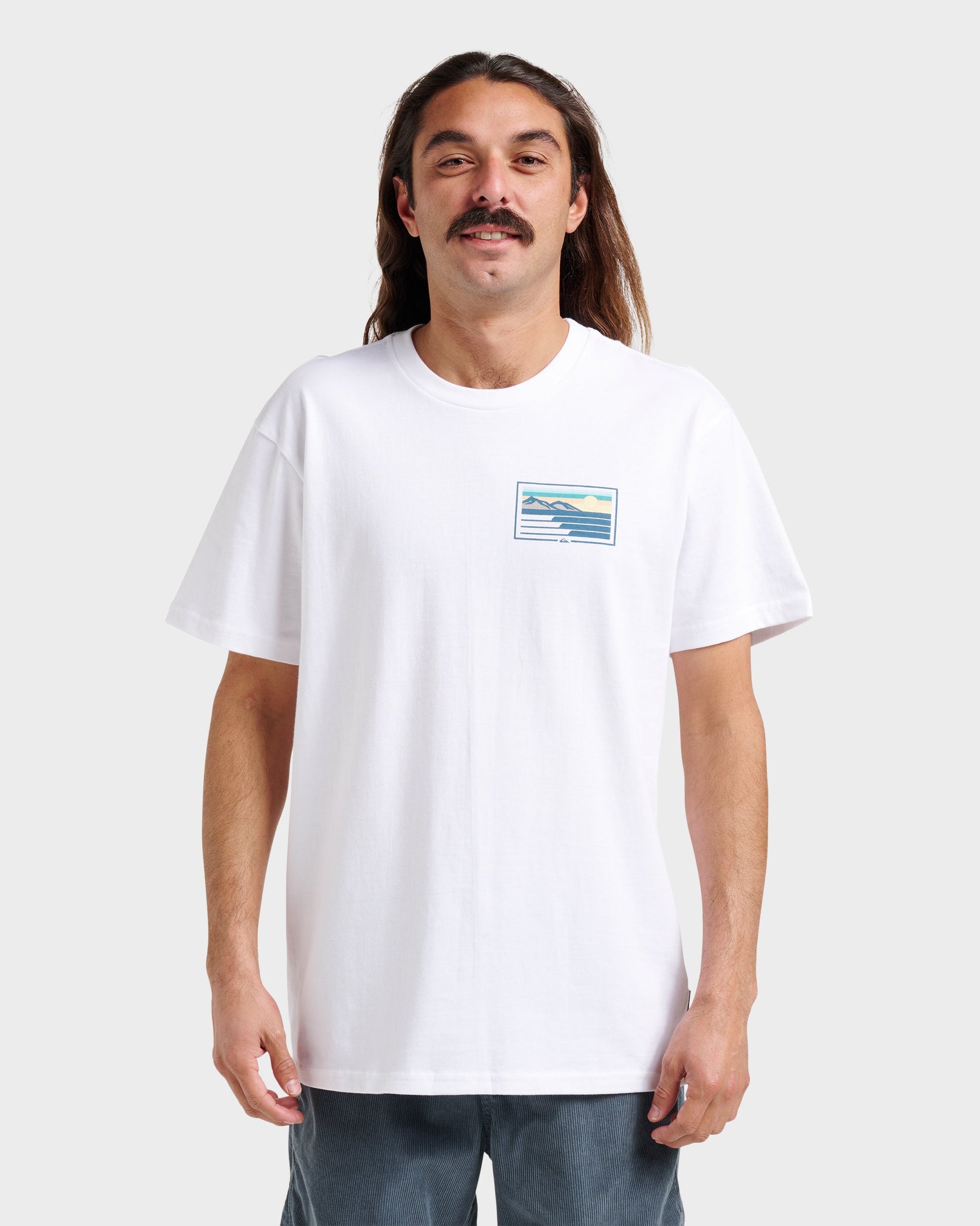 Coastal Vibes Classic T-shirt - White - Quick Silver