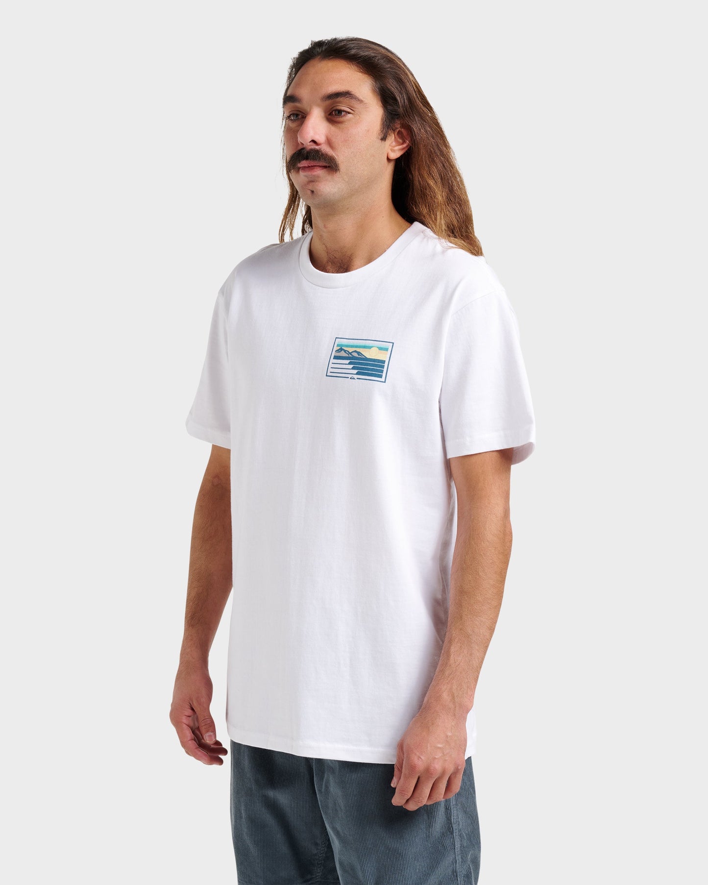 Coastal Vibes Classic T-shirt - White - Quick Silver