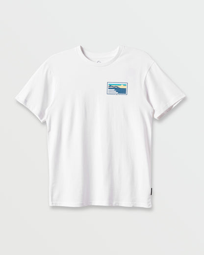 Coastal Vibes Classic T-shirt - White - Quick Silver