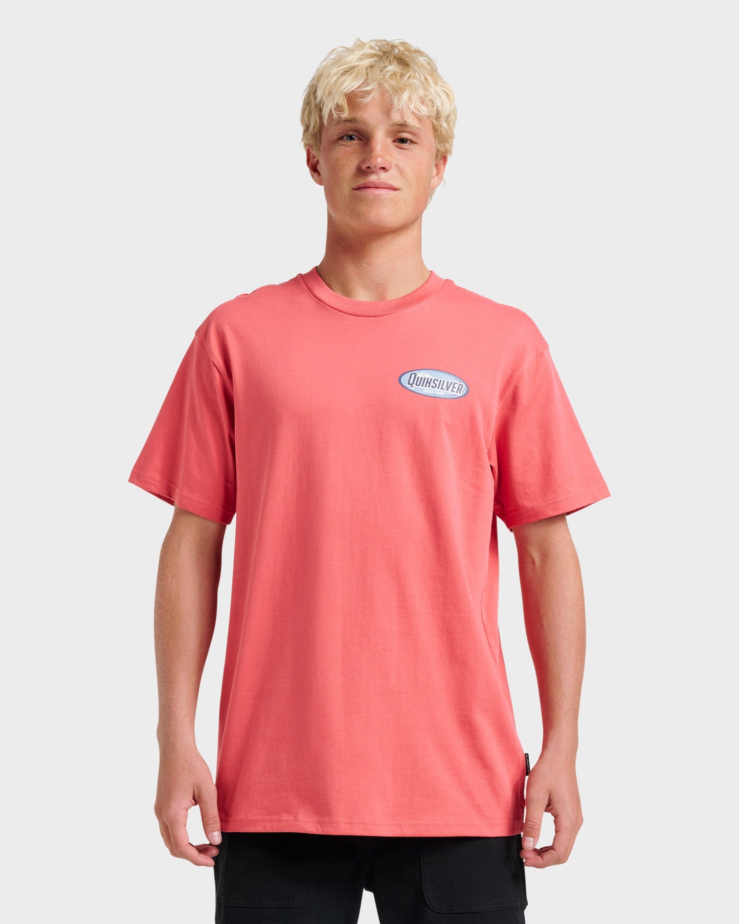 Cresent Speed Classic T-shirt - Mineral Red - Quick Silver