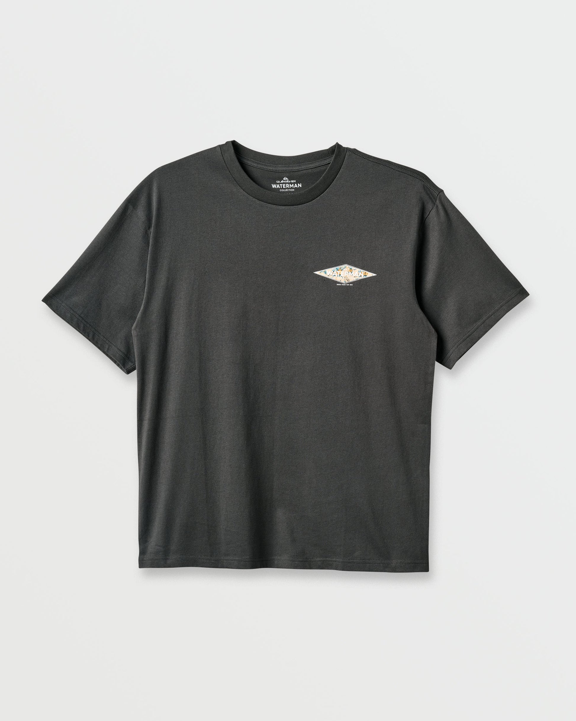 Waterman Diamond Classic T-shirt - Phantom - Quick Silver