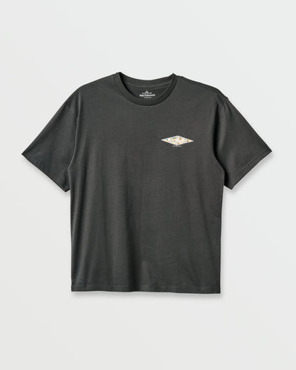 Waterman Diamond Classic T-shirt - Phantom - Quick Silver