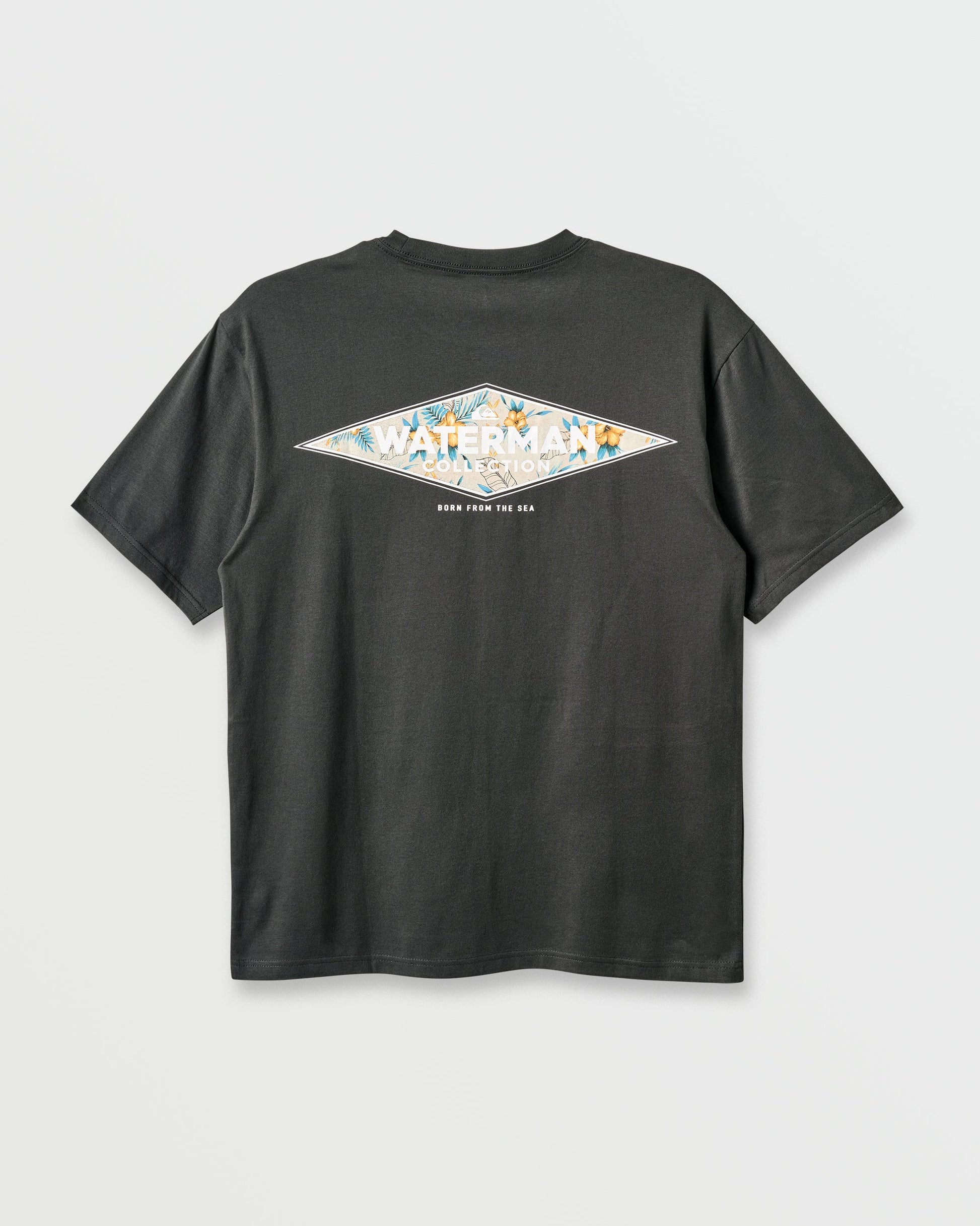 Waterman Diamond Classic T-shirt - Phantom - Quick Silver