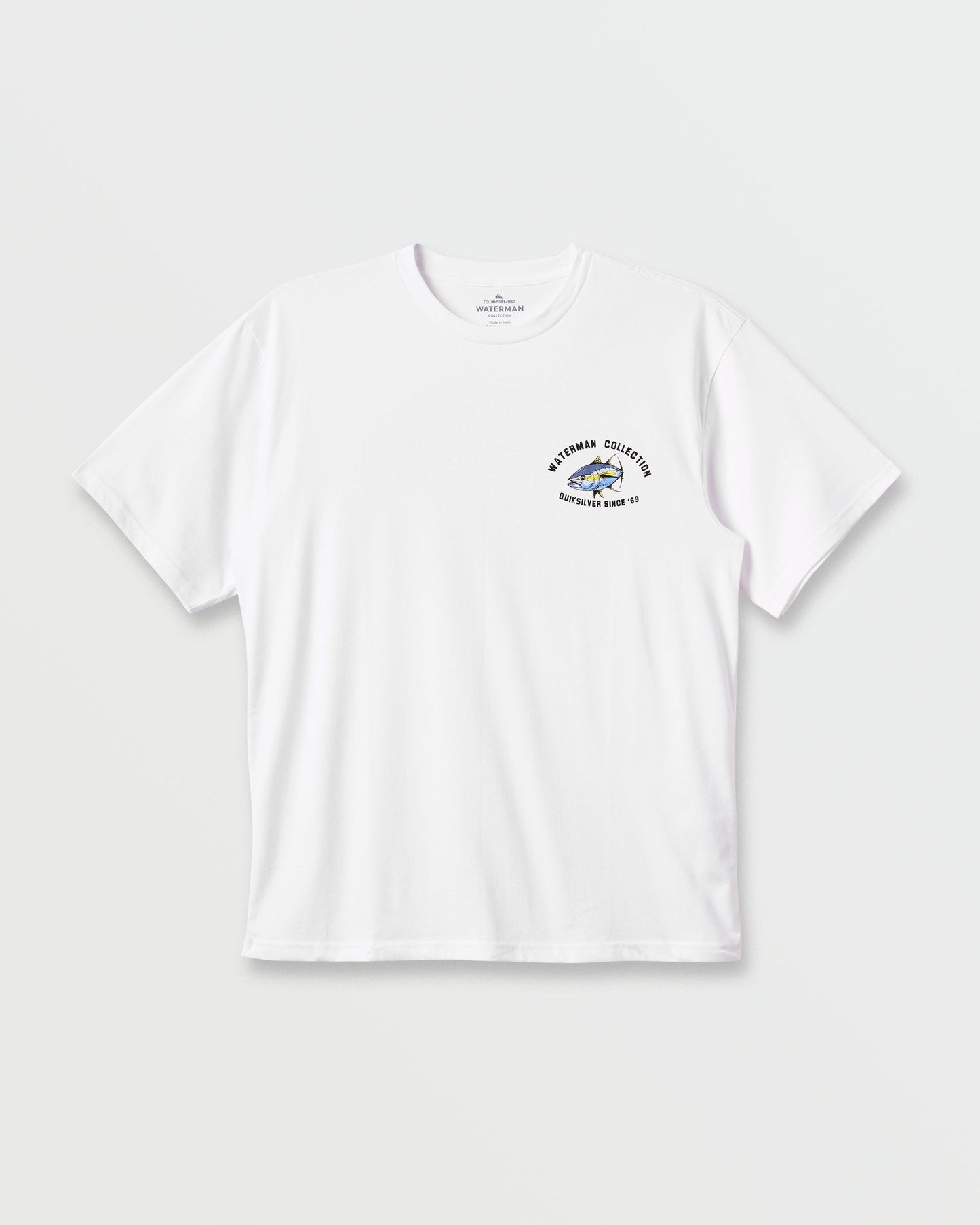 Waterman Double Ahi Classic T-shirt - White - Quick Silver