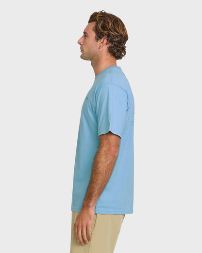 Waterman Fishing Trip Classic T-shirt - Cali Blue - Quick Silver