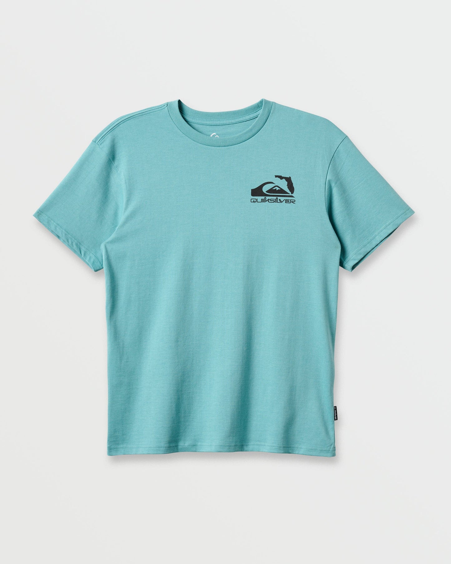 Fl Florida Lookout Point Classic T-shirt - Dusty Turquoise Heather - Quick Silver