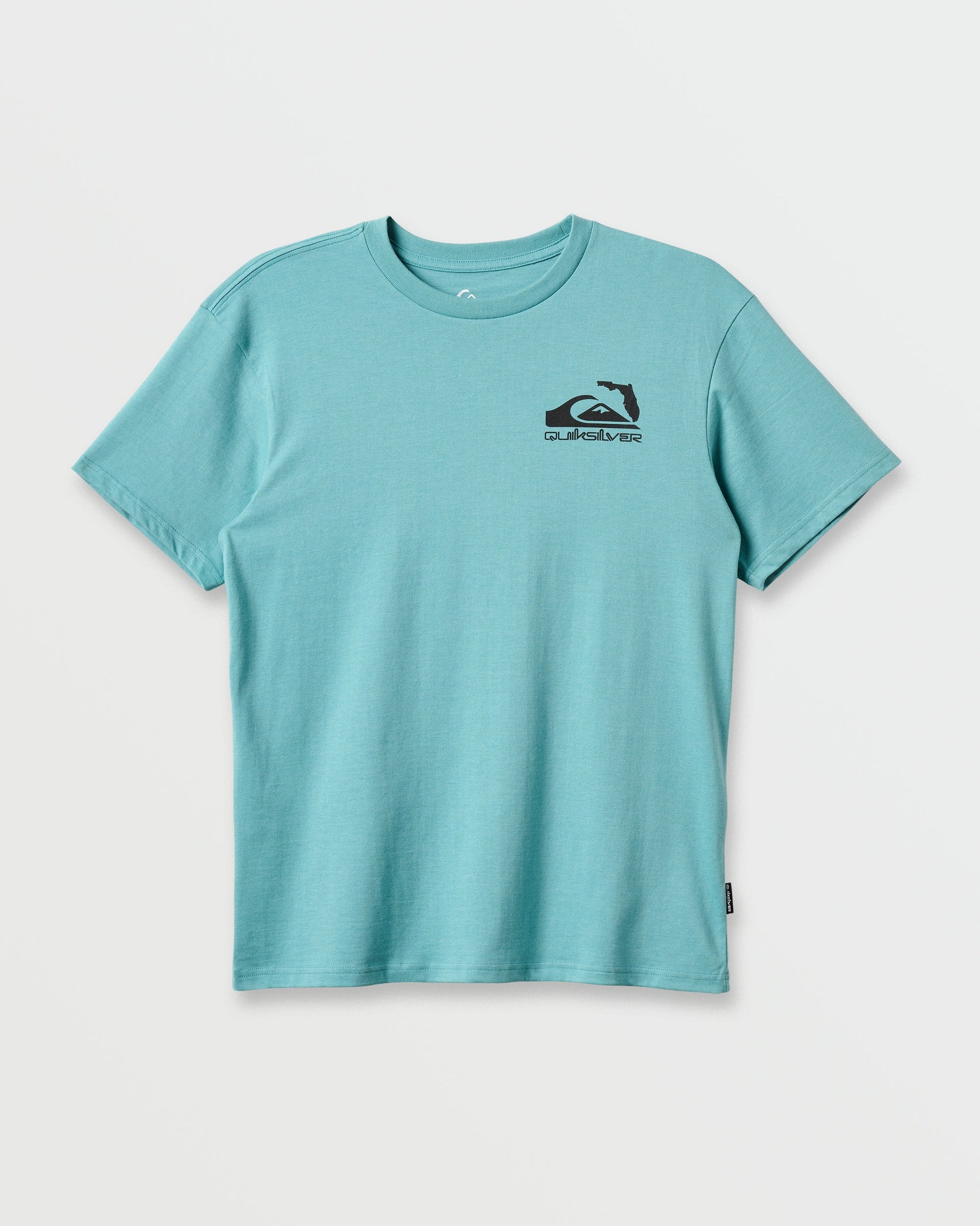 Fl Florida Lookout Point Classic T-shirt - Dusty Turquoise Heather - Quick Silver