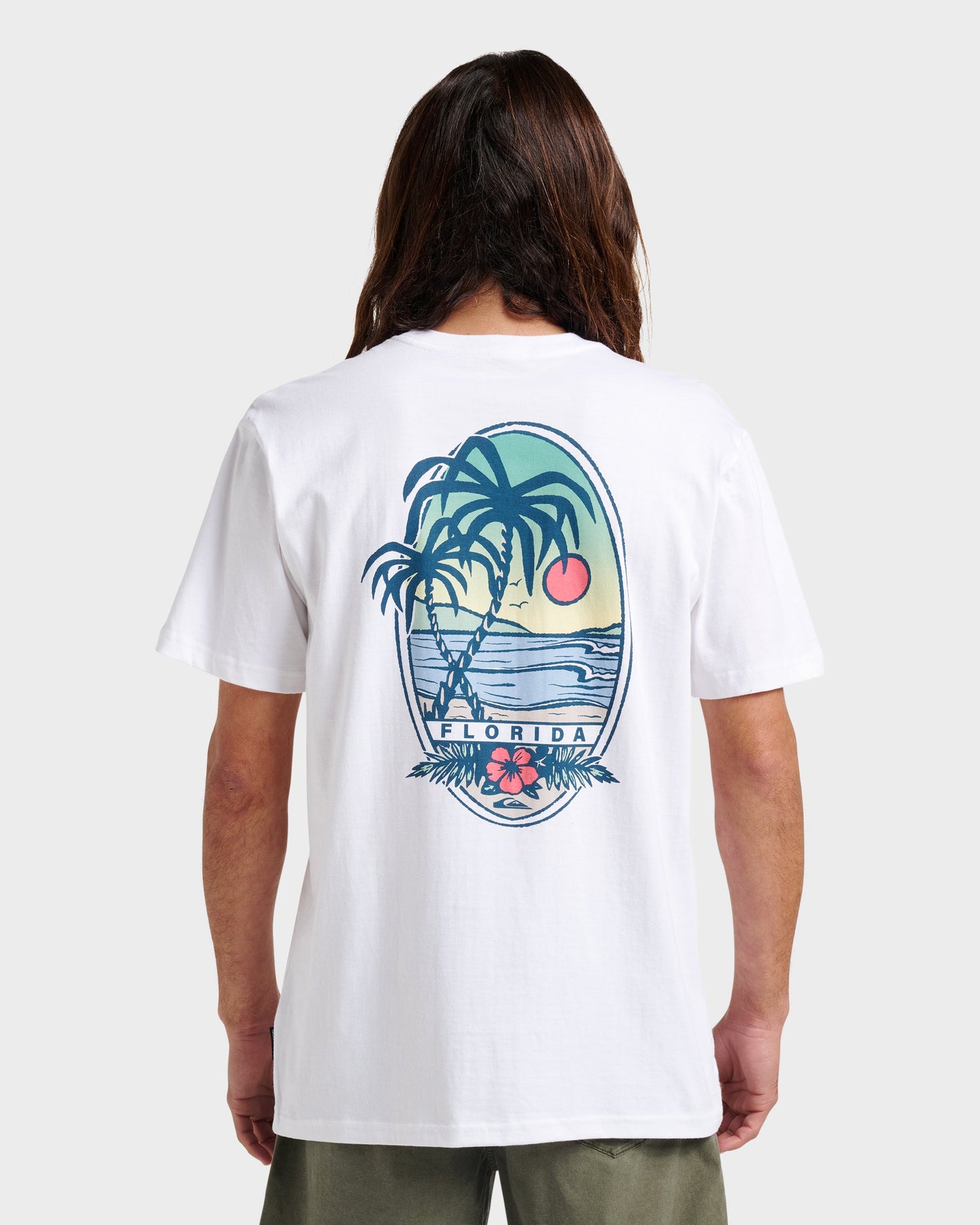 Fl Florida Lookout Point Classic T-shirt - White - Quick Silver