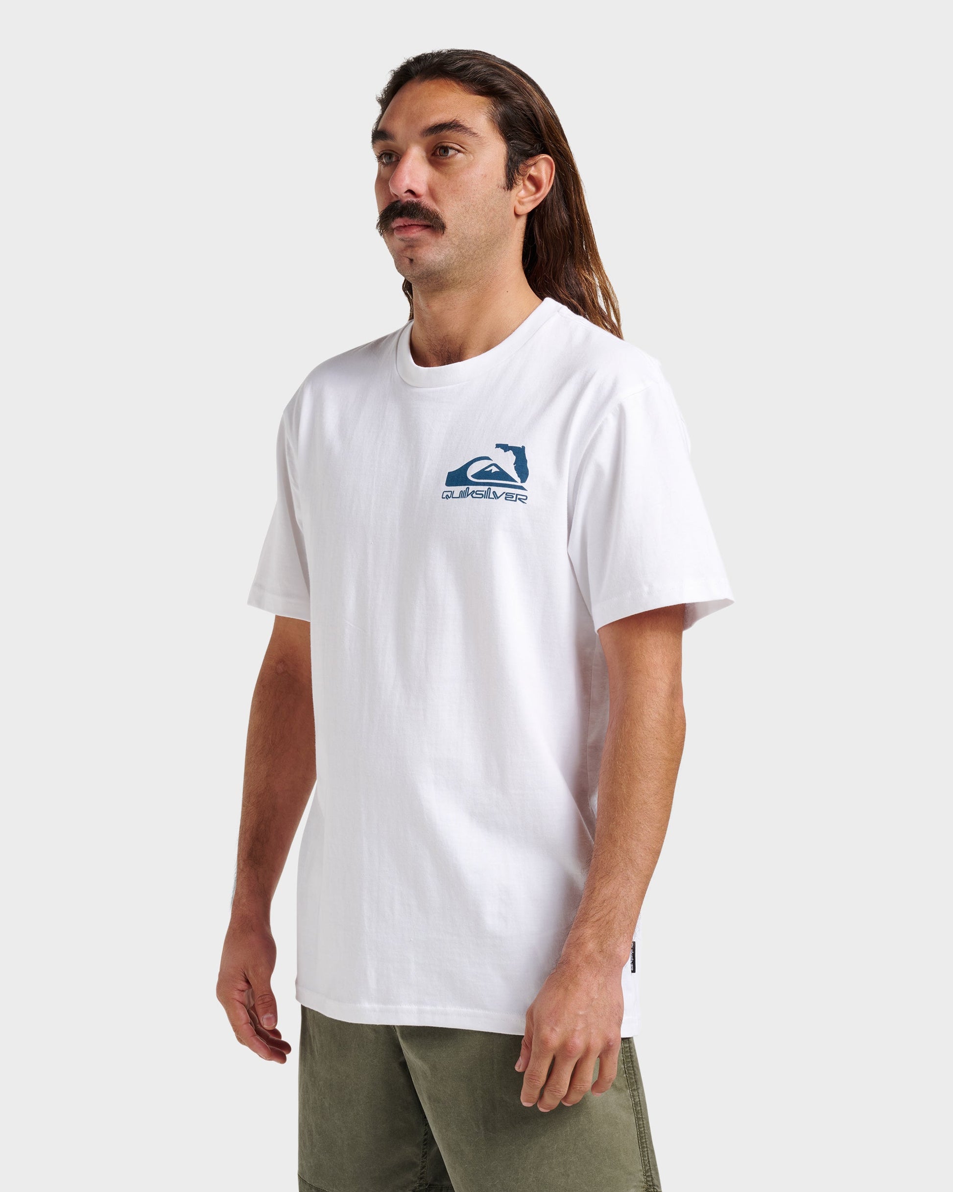 Fl Florida Lookout Point Classic T-shirt - White - Quick Silver