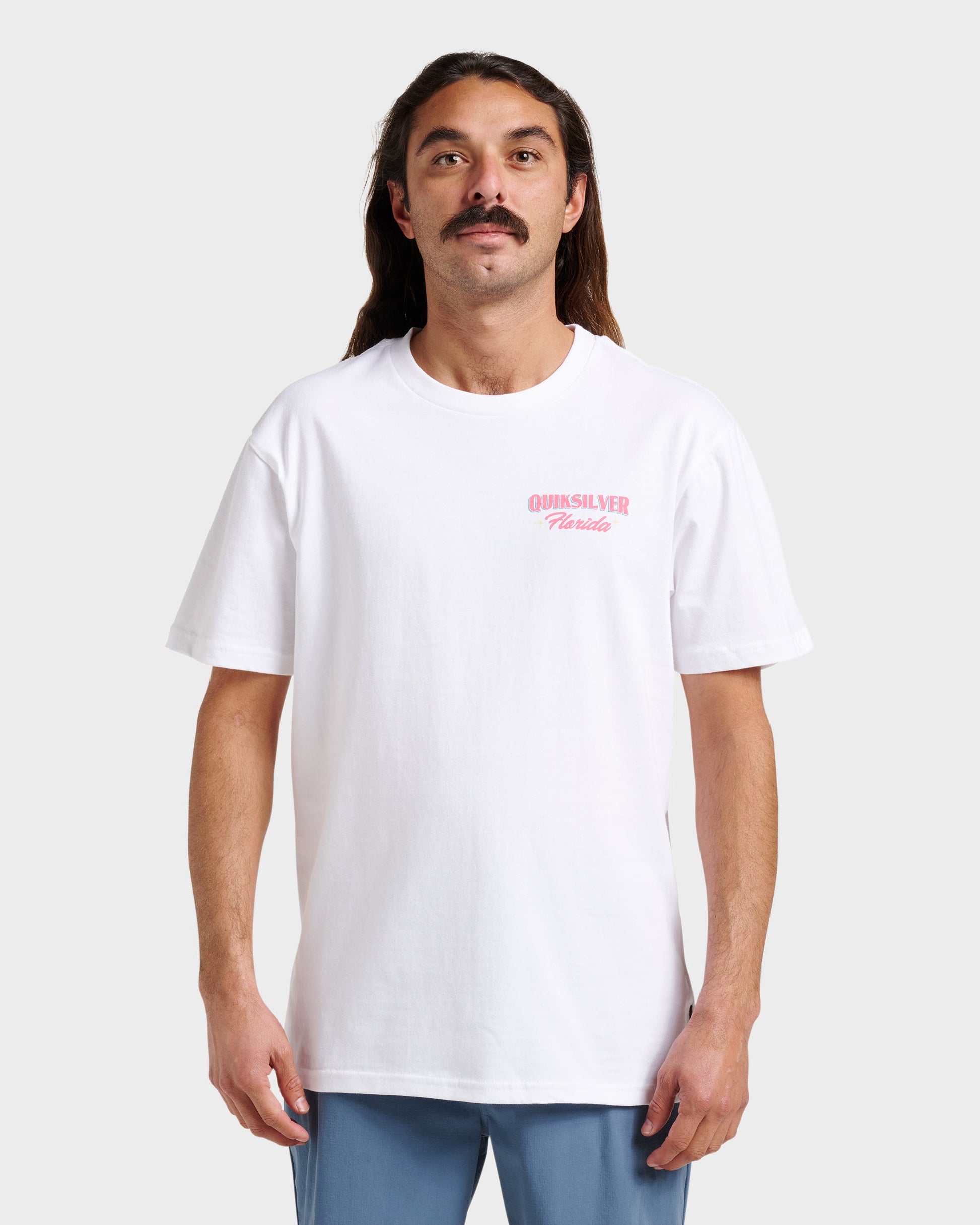 Fl Florida Time Classic T-shirt - White - Quick Silver