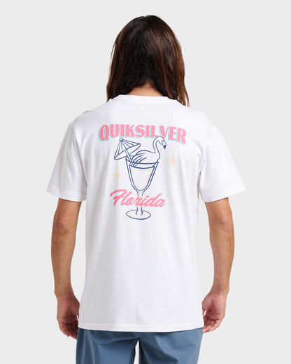 Fl Florida Time Classic T-shirt - White - Quick Silver