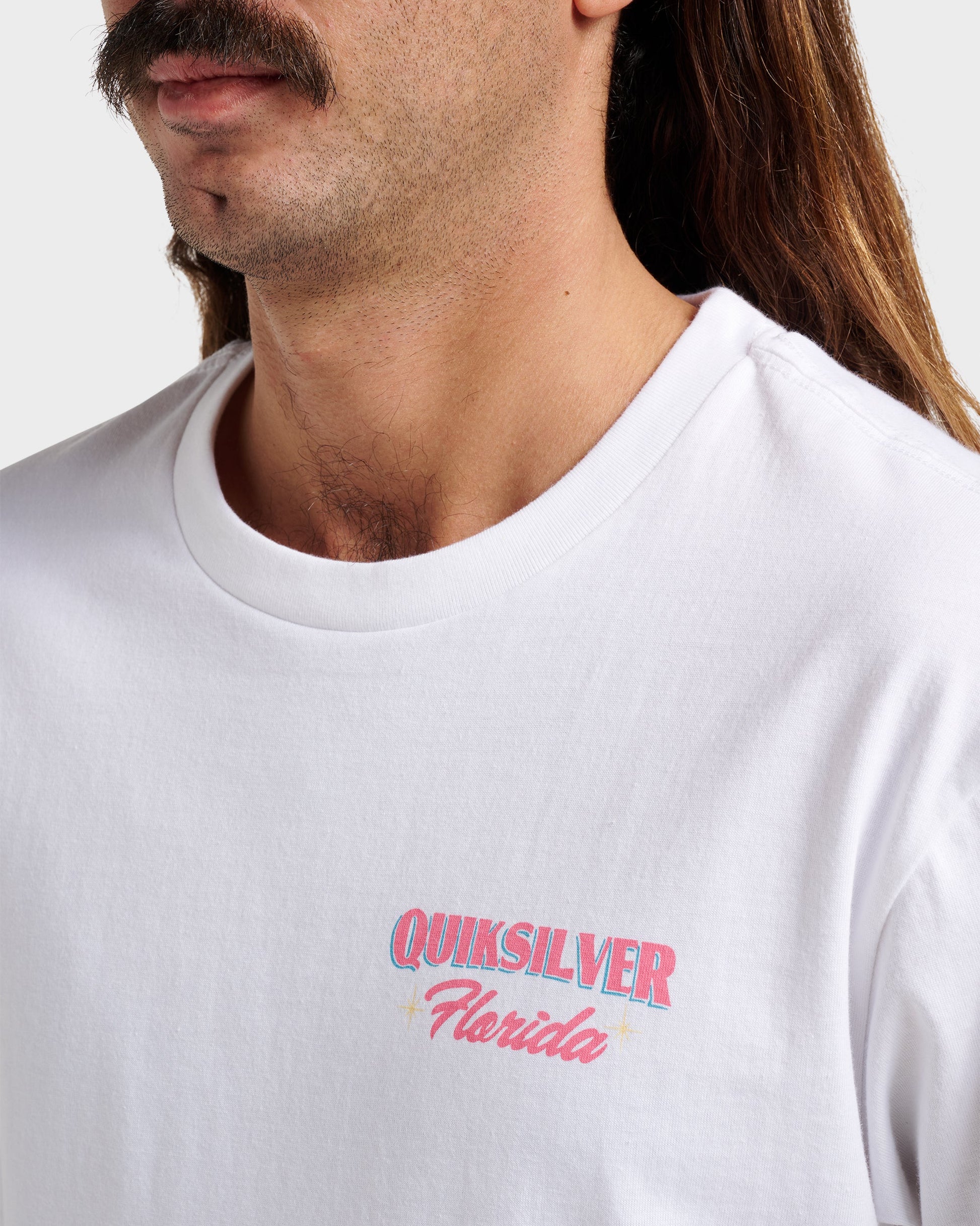 Fl Florida Time Classic T-shirt - White - Quick Silver