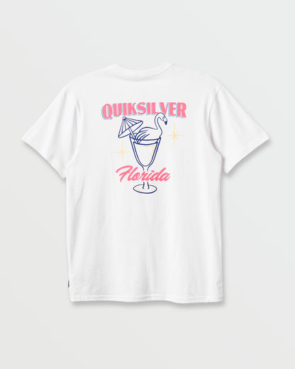 Fl Florida Time Classic T-shirt - White - Quick Silver