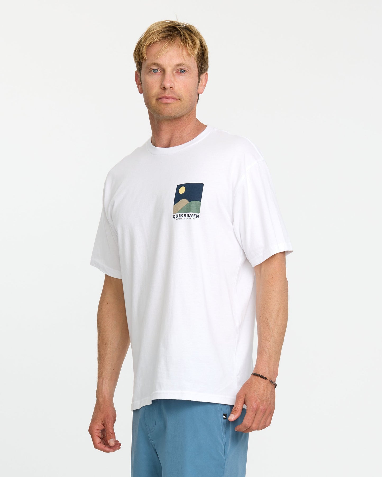 Waterman Four Elements Classic T-shirt - White - Quick Silver