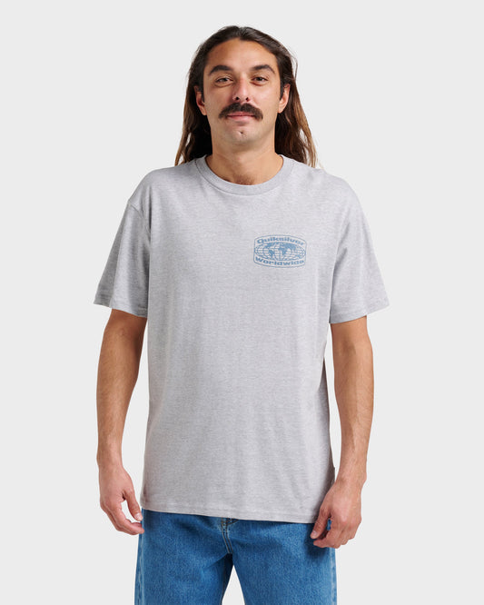 Global Local Classic T-shirt - Athletic Gray - Quick Silver