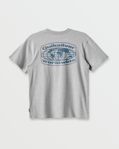 Global Local Classic T-shirt - Athletic Gray - Quick Silver