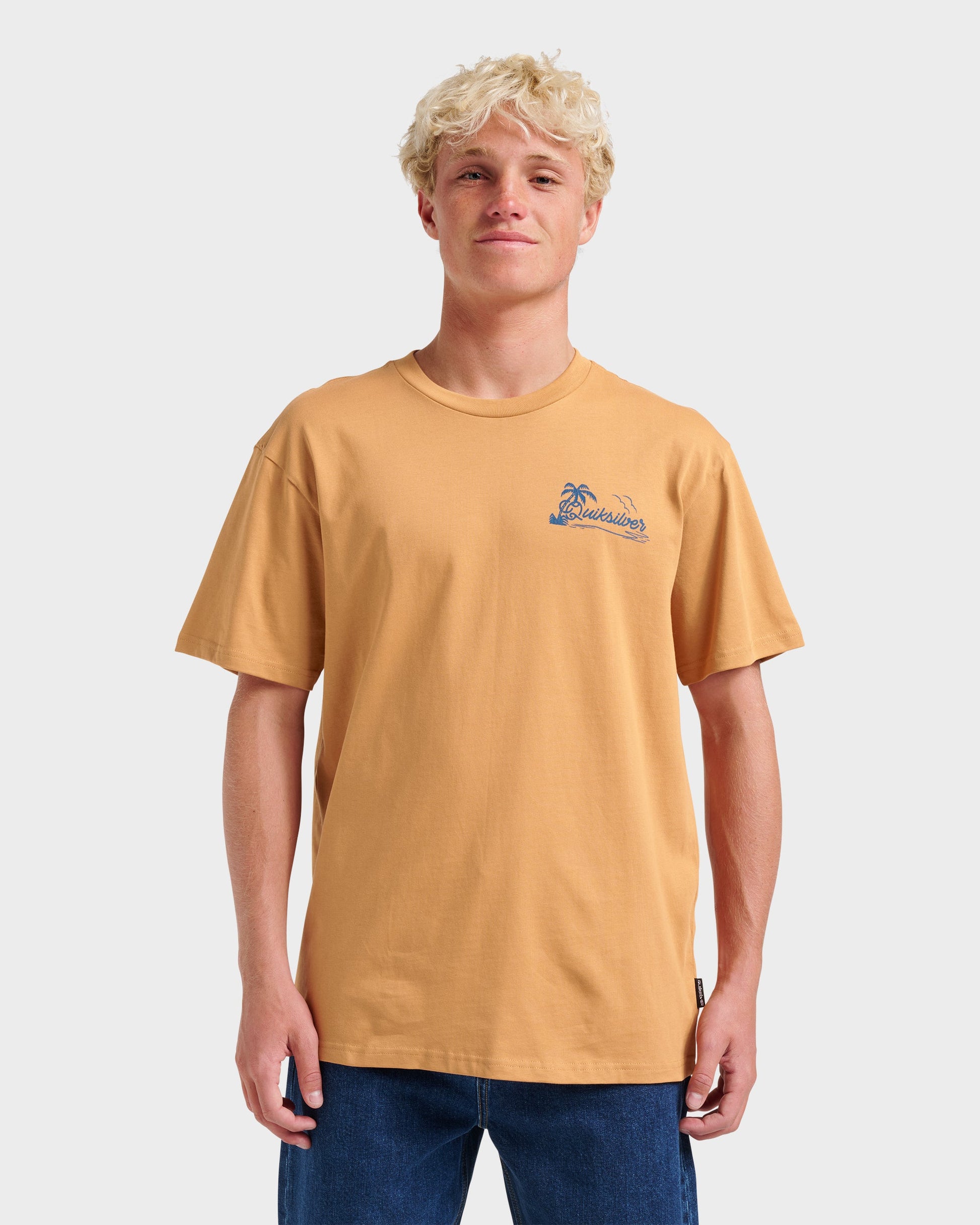 Island Vibin Classic T-shirt - Almond - Quick Silver