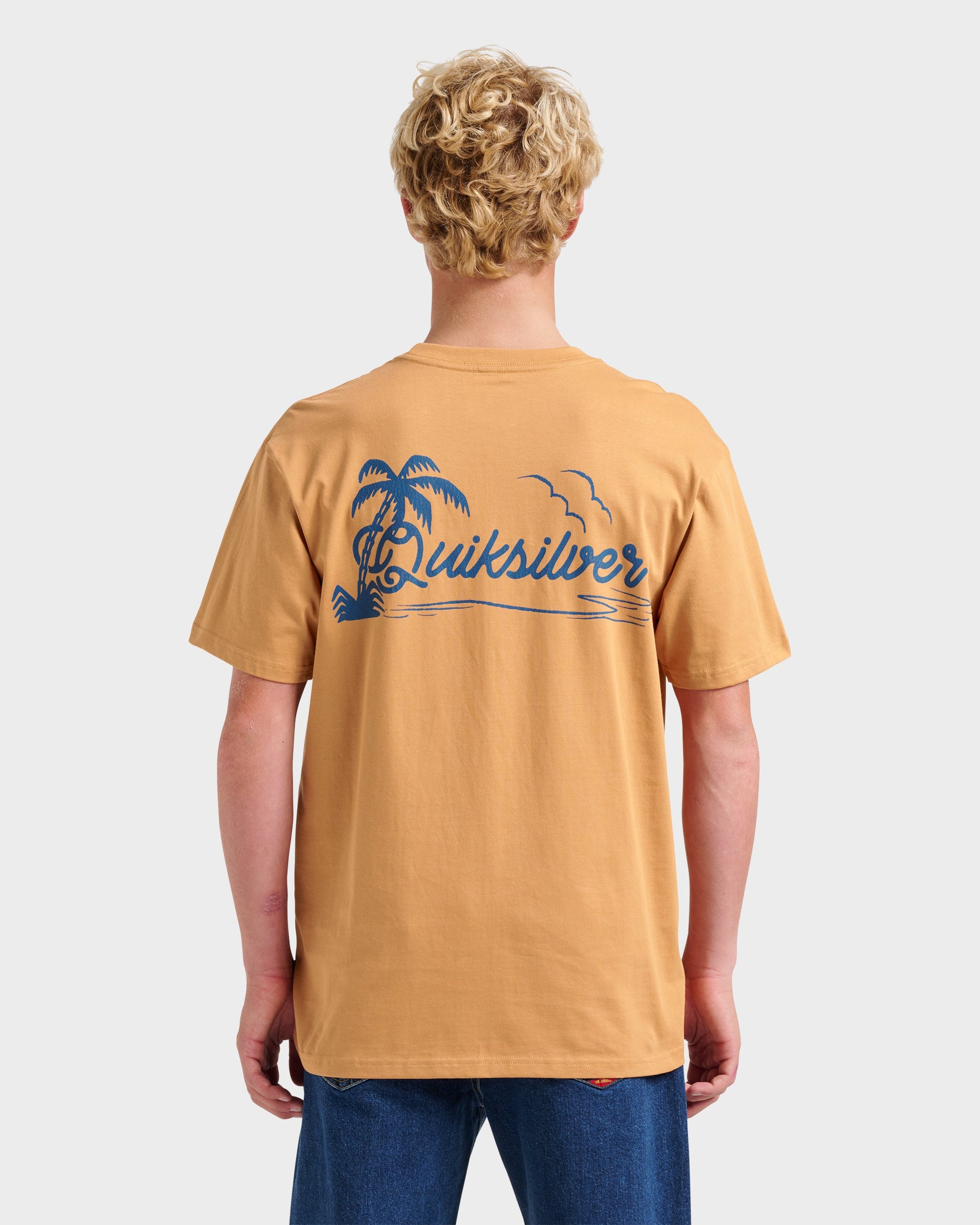 Island Vibin Classic T-shirt - Almond - Quick Silver