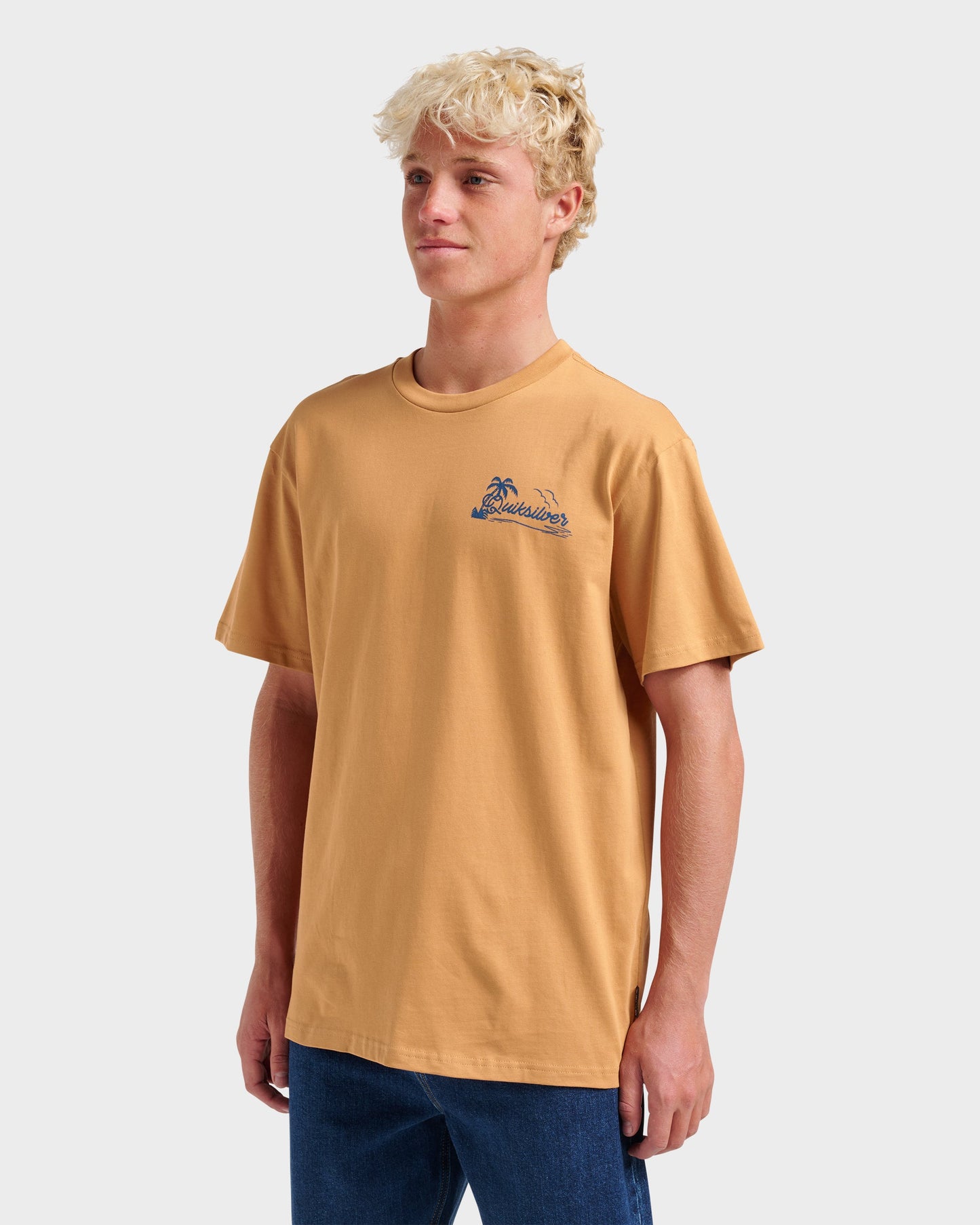 Island Vibin Classic T-shirt - Almond - Quick Silver