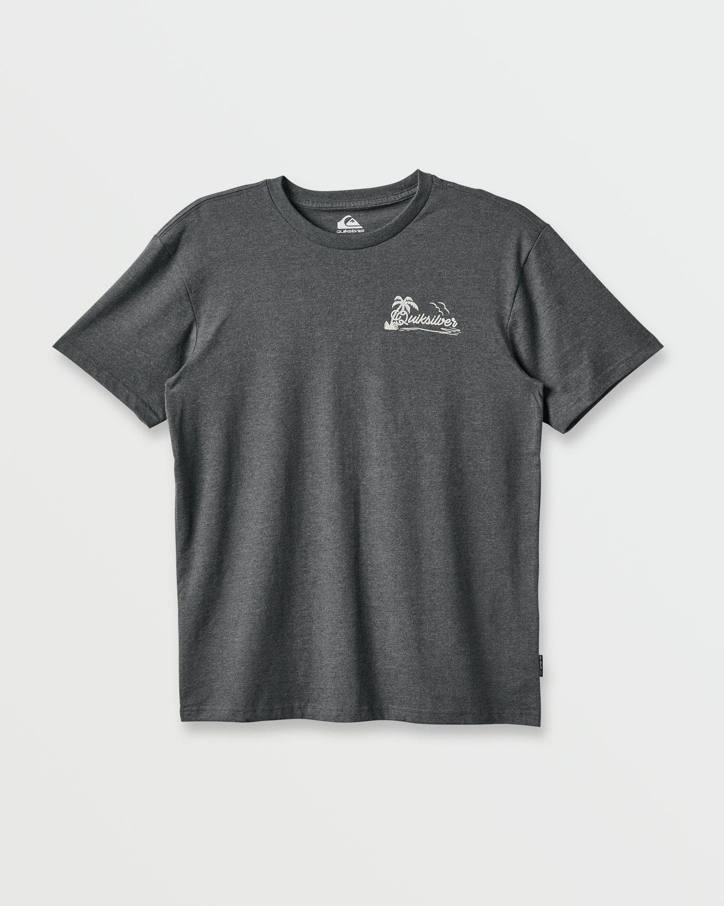 Island Vibin Classic T-shirt - Charcoal Heather - Quick Silver