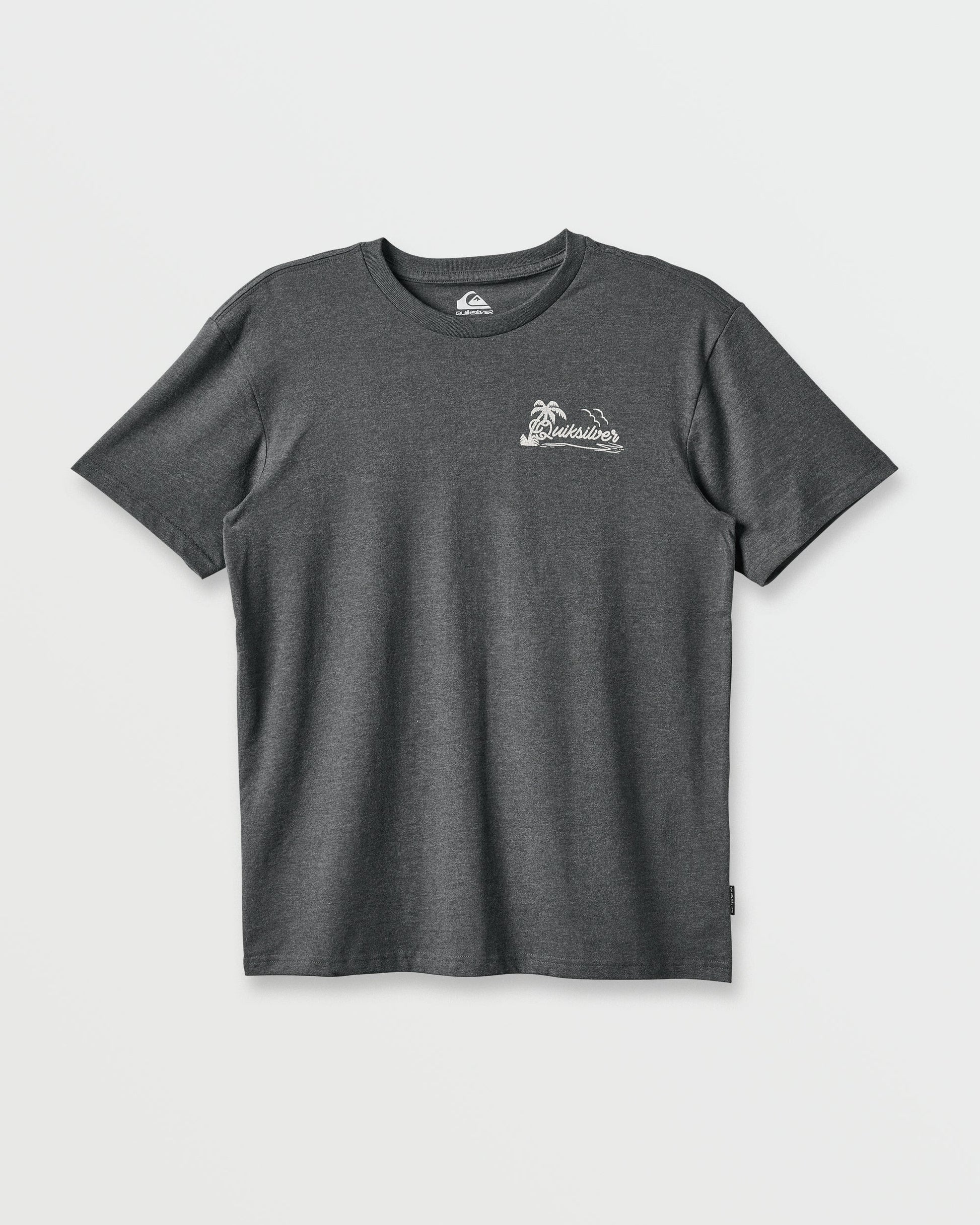Island Vibin Classic T-shirt - Charcoal Heather - Quick Silver