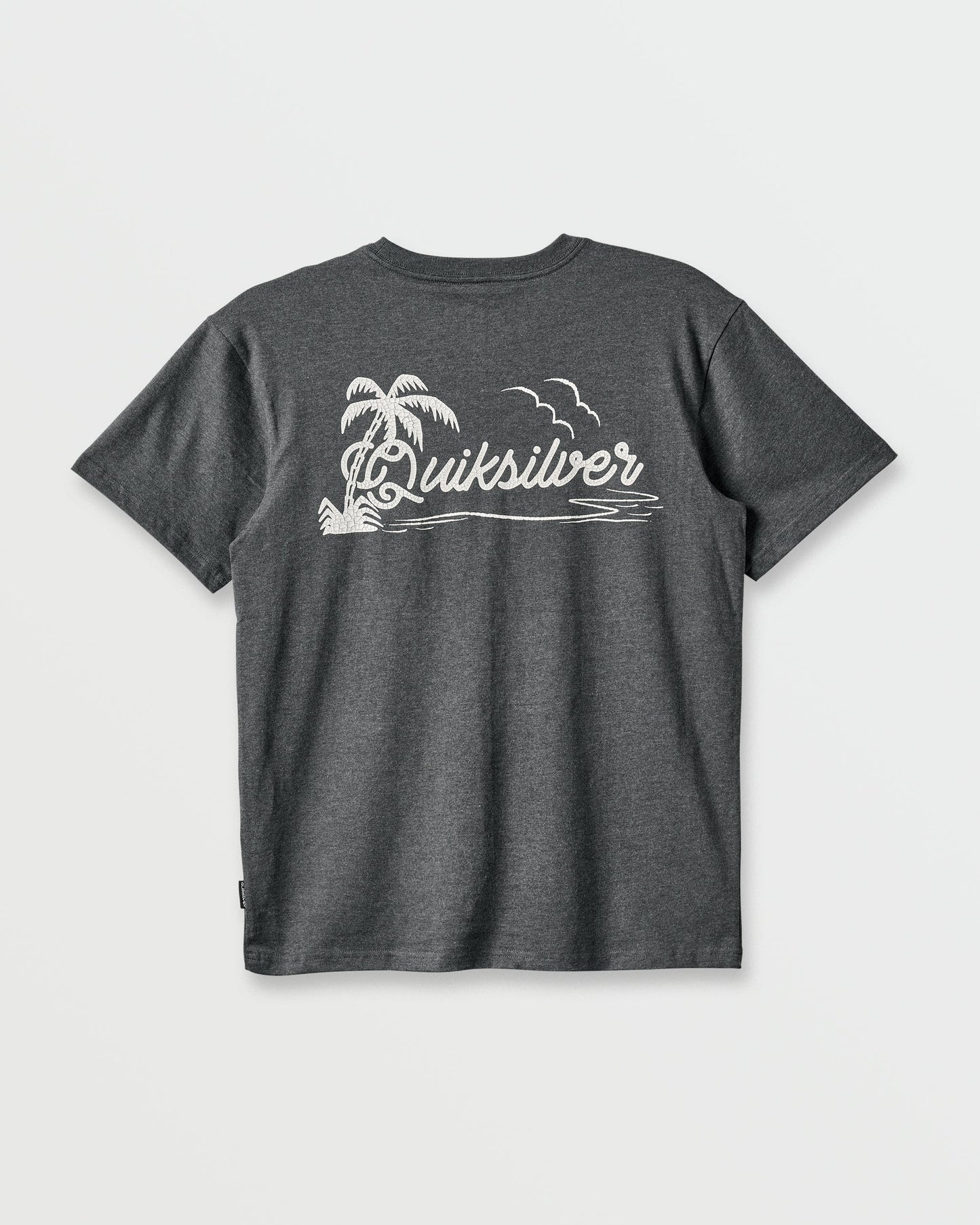 Island Vibin Classic T-shirt - Charcoal Heather - Quick Silver