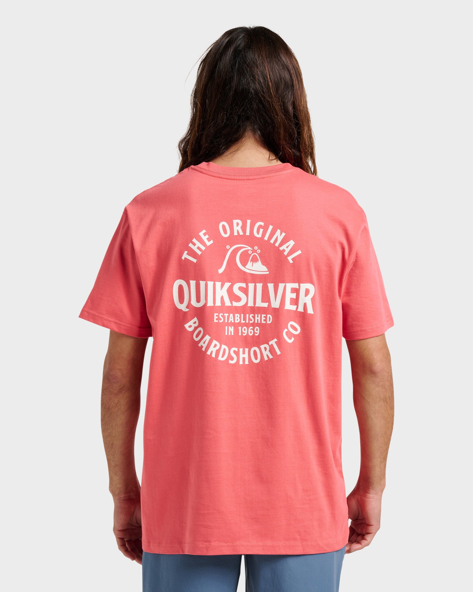 Locked Up Classic T-shirt - Mineral Red - Quick Silver