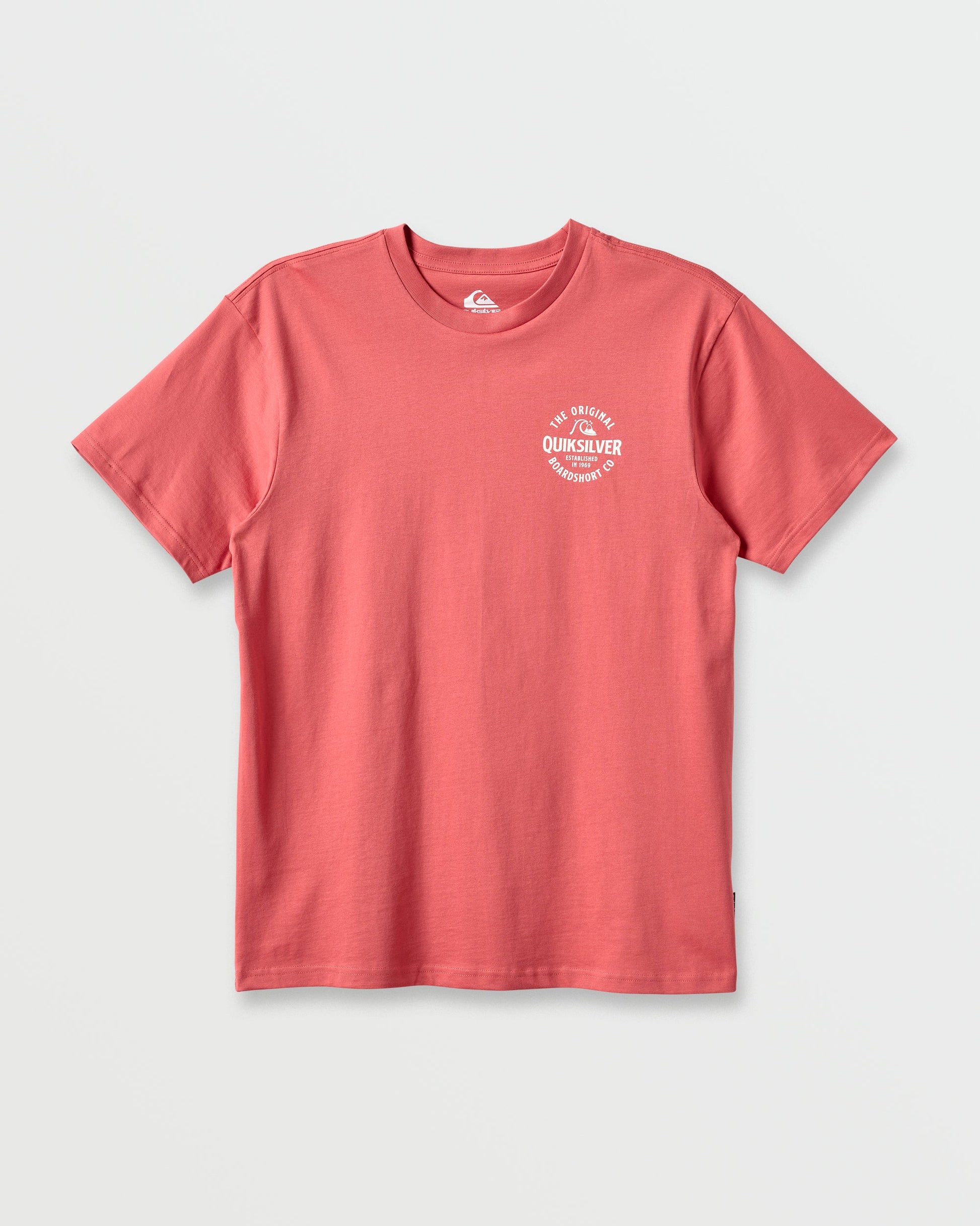 Locked Up Classic T-shirt - Mineral Red - Quick Silver