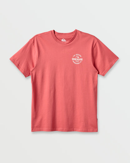 Locked Up Classic T-shirt - Mineral Red - Quick Silver