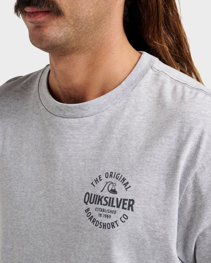 Locked Up Classic T-shirt - Athletic Gray - Quick Silver