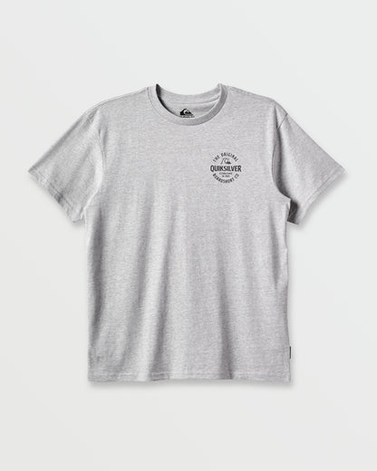 Locked Up Classic T-shirt - Athletic Gray - Quick Silver
