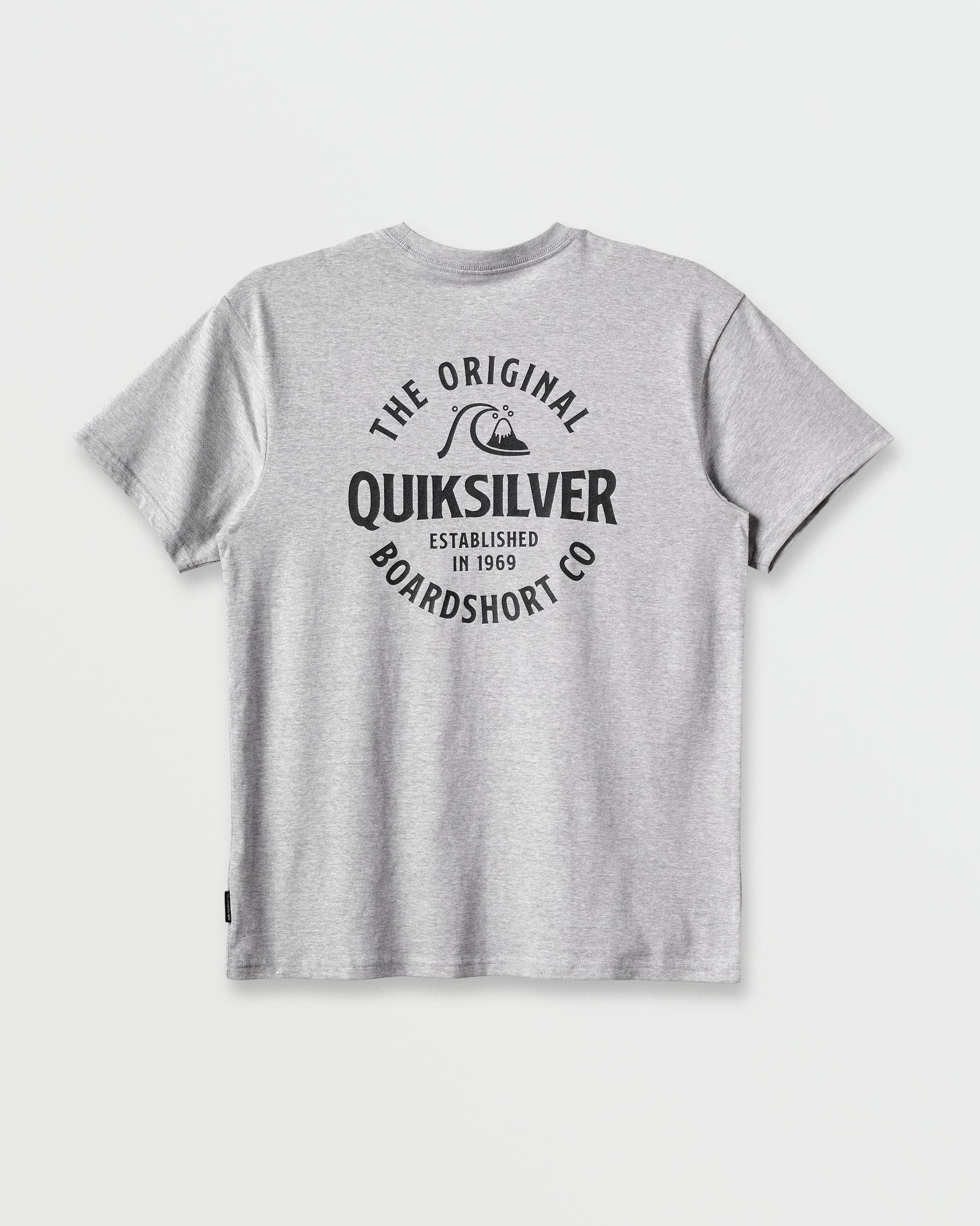 Locked Up Classic T-shirt - Athletic Gray - Quick Silver