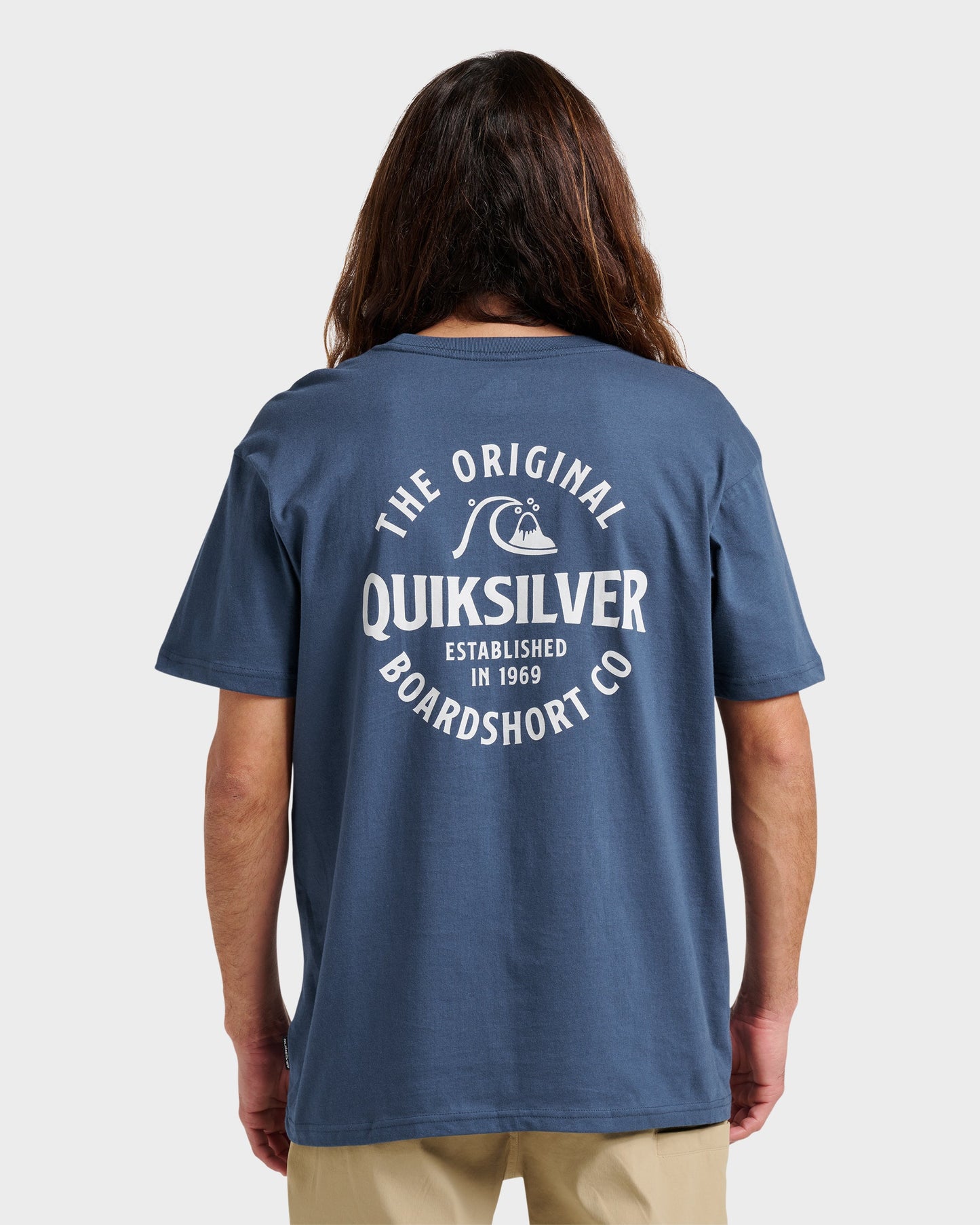 Locked Up Classic T-shirt - Navy - Quick Silver