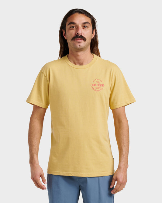 Locked Up Classic T-shirt - Rattan Heather - Quick Silver