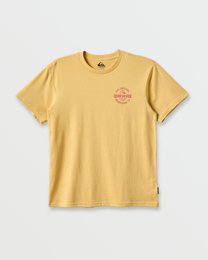 Locked Up Classic T-shirt - Rattan Heather - Quick Silver