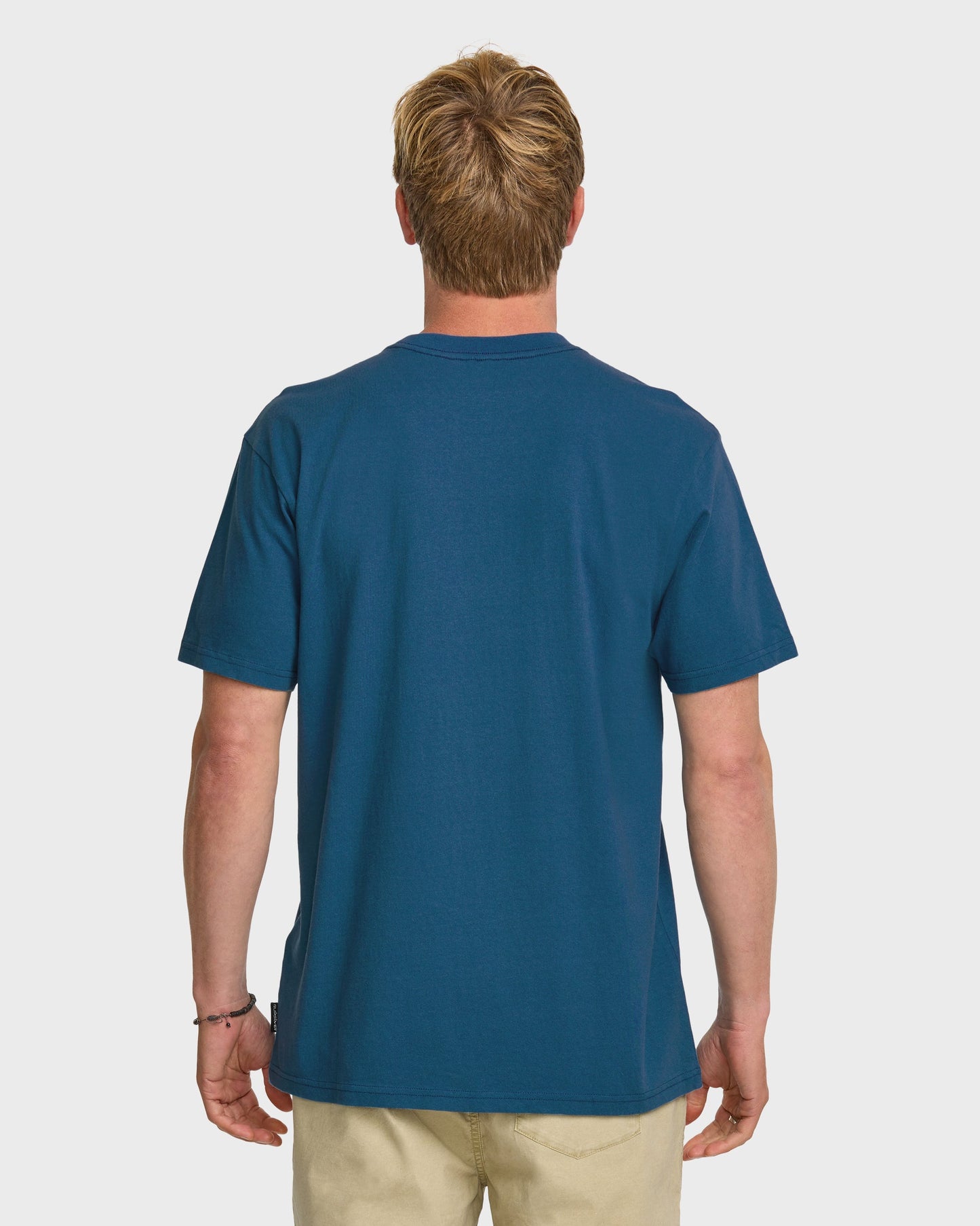 No Straight Lines Stw T-Shirt - Blue Steel - Quick Silver