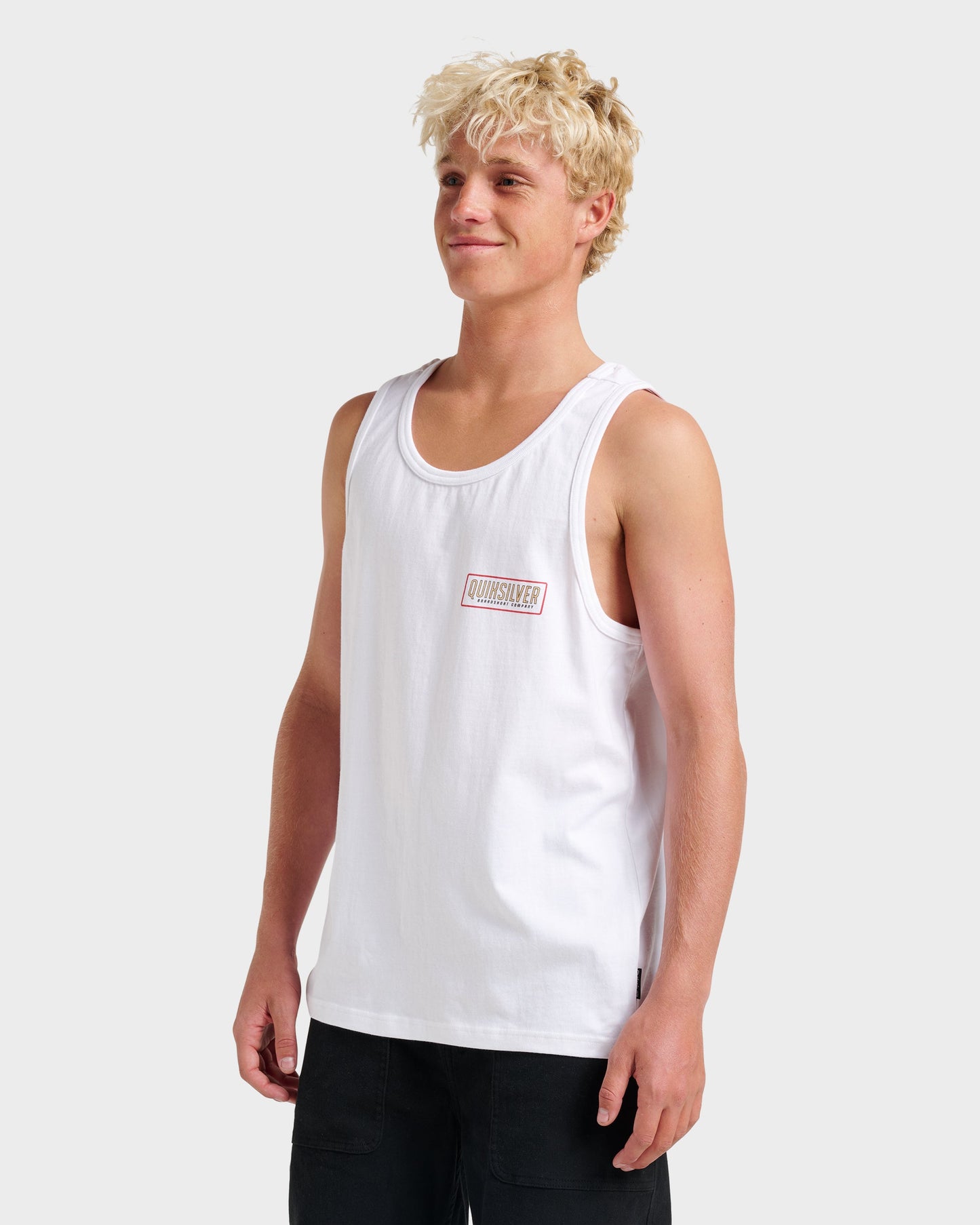 Octo Lock Tank - White - Quick Silver
