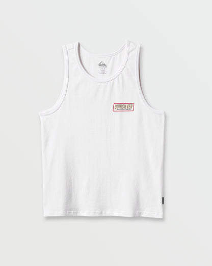 Octo Lock Tank - White - Quick Silver