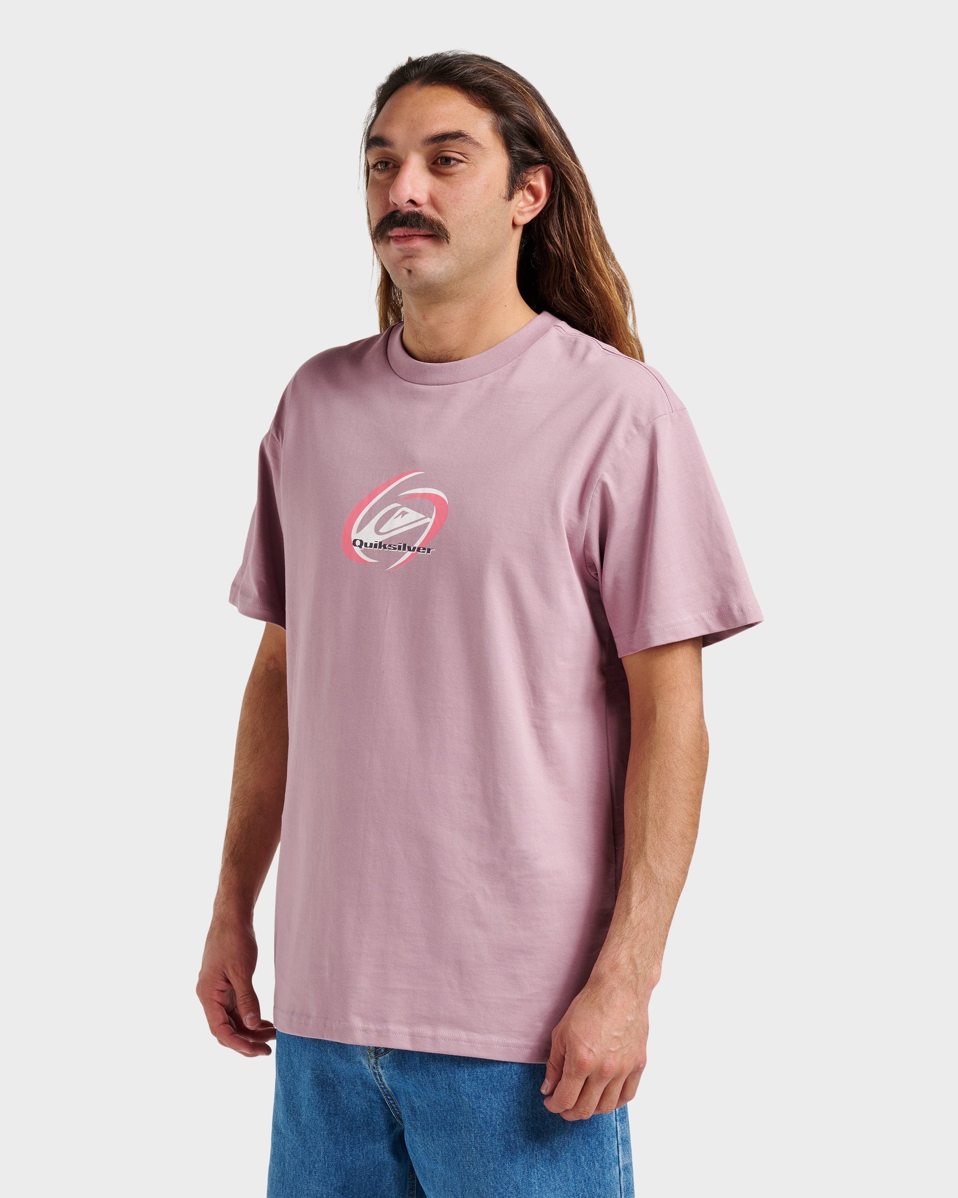 Orbital Motion Classic T-shirt - Elderberry - Quick Silver