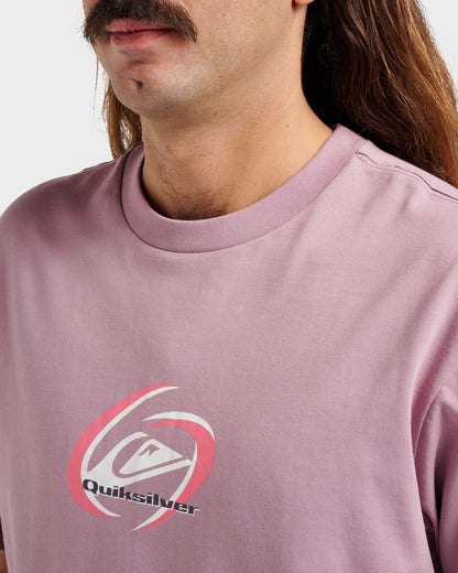 Orbital Motion Classic T-shirt - Elderberry - Quick Silver