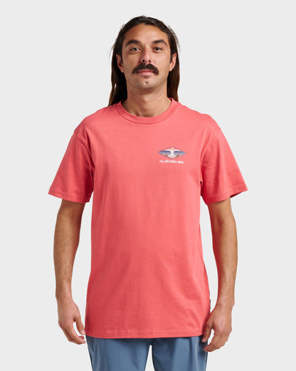 Peak Day Classic T-shirt - Mineral Red - Quick Silver