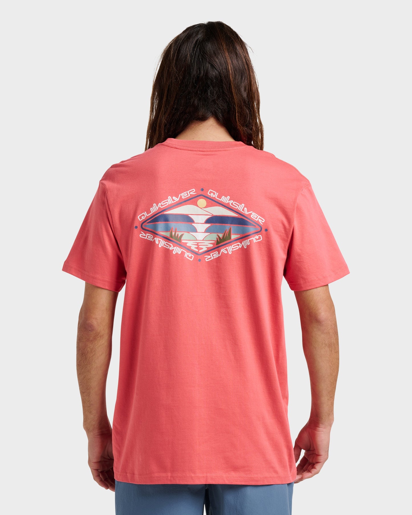 Peak Day Classic T-shirt - Mineral Red - Quick Silver