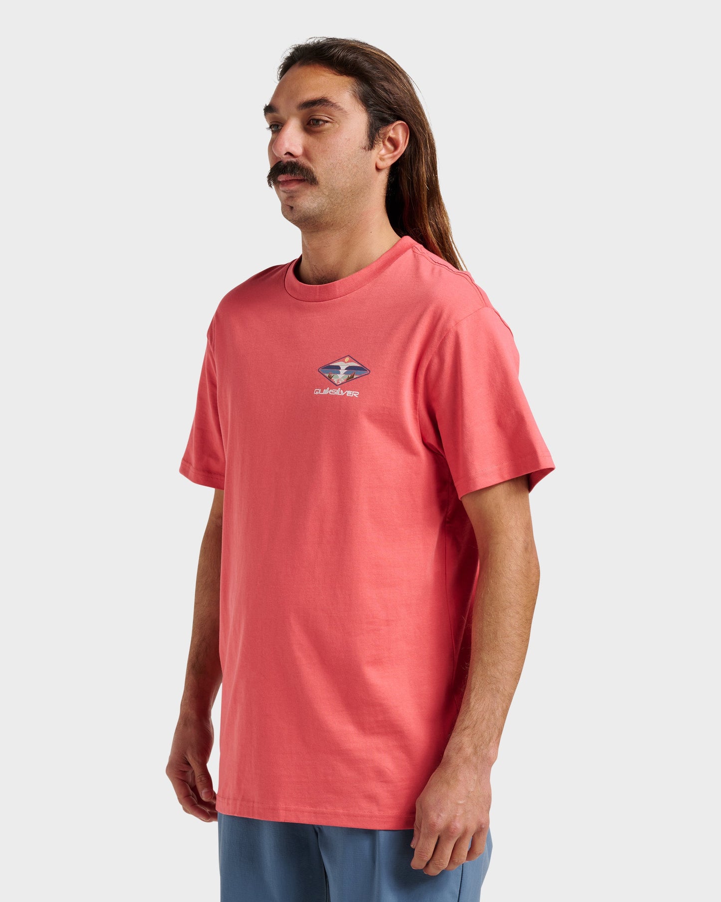 Peak Day Classic T-shirt - Mineral Red - Quick Silver