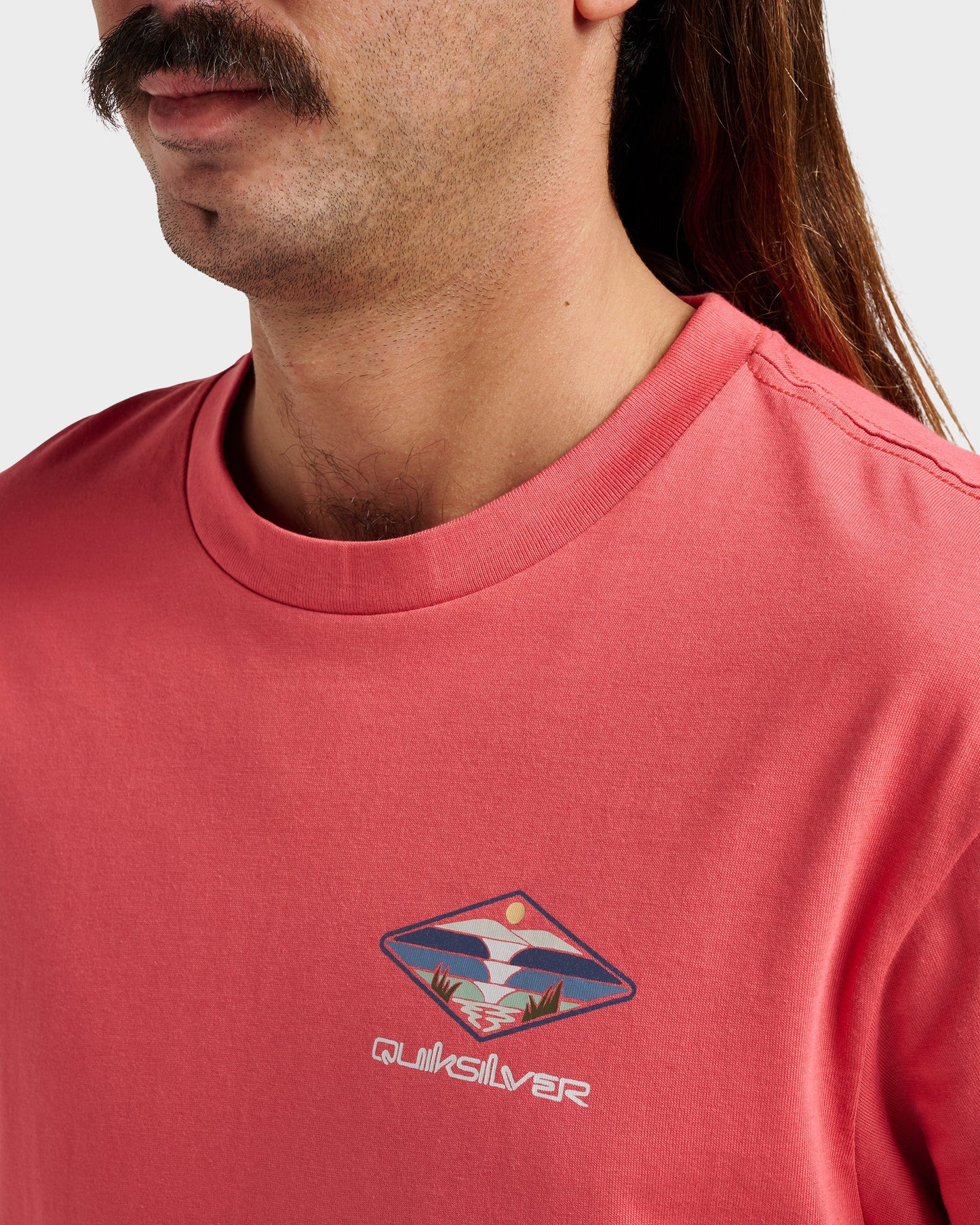 Peak Day Classic T-shirt - Mineral Red - Quick Silver