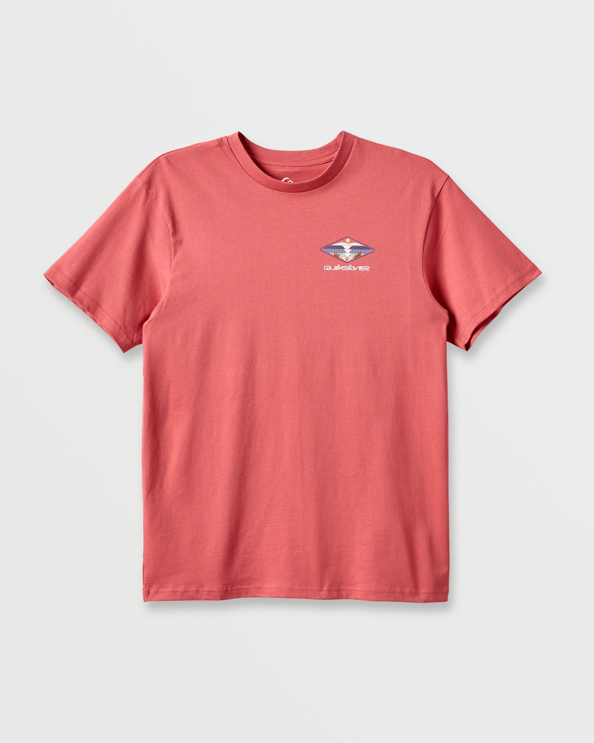 Peak Day Classic T-shirt - Mineral Red - Quick Silver