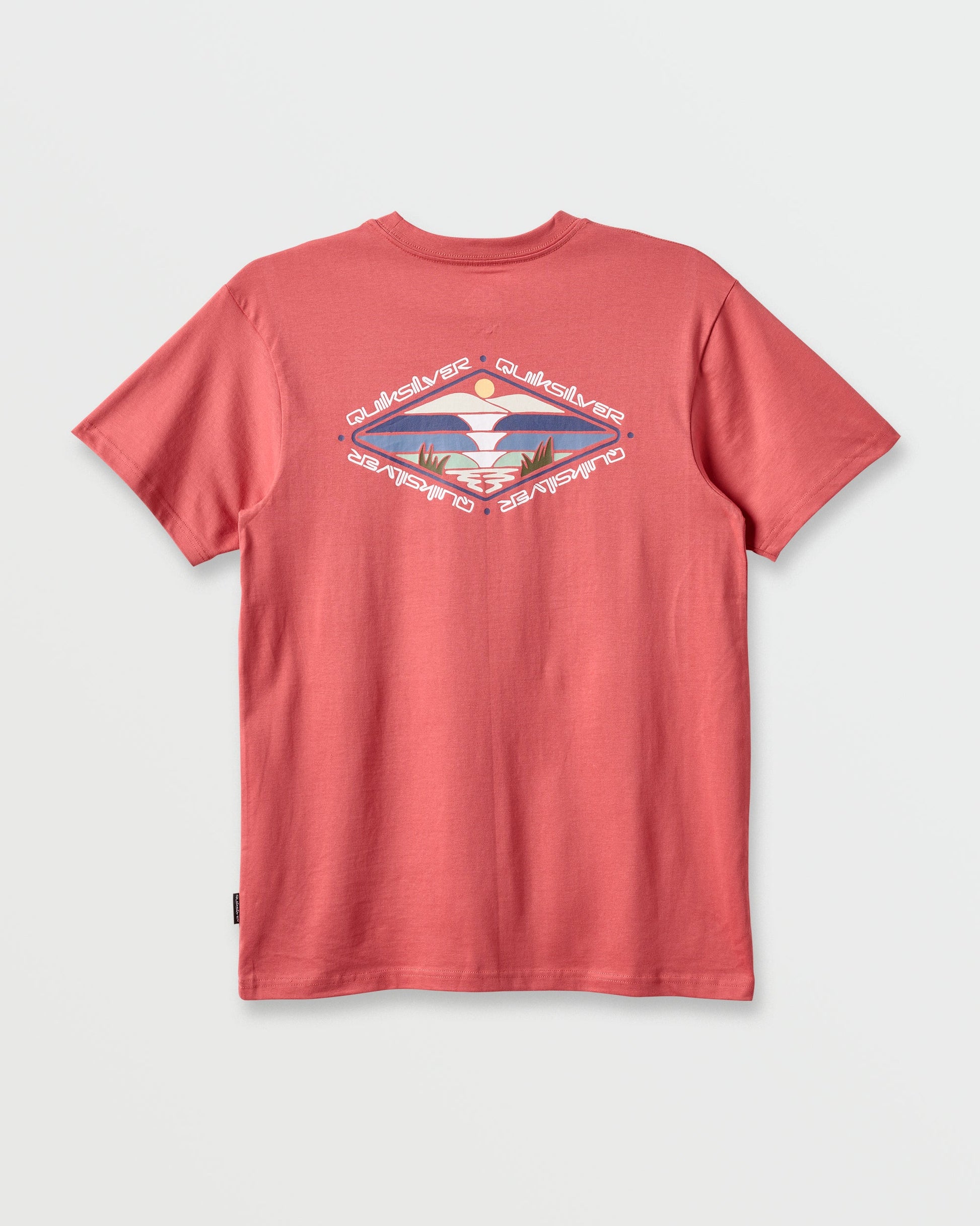 Peak Day Classic T-shirt - Mineral Red - Quick Silver