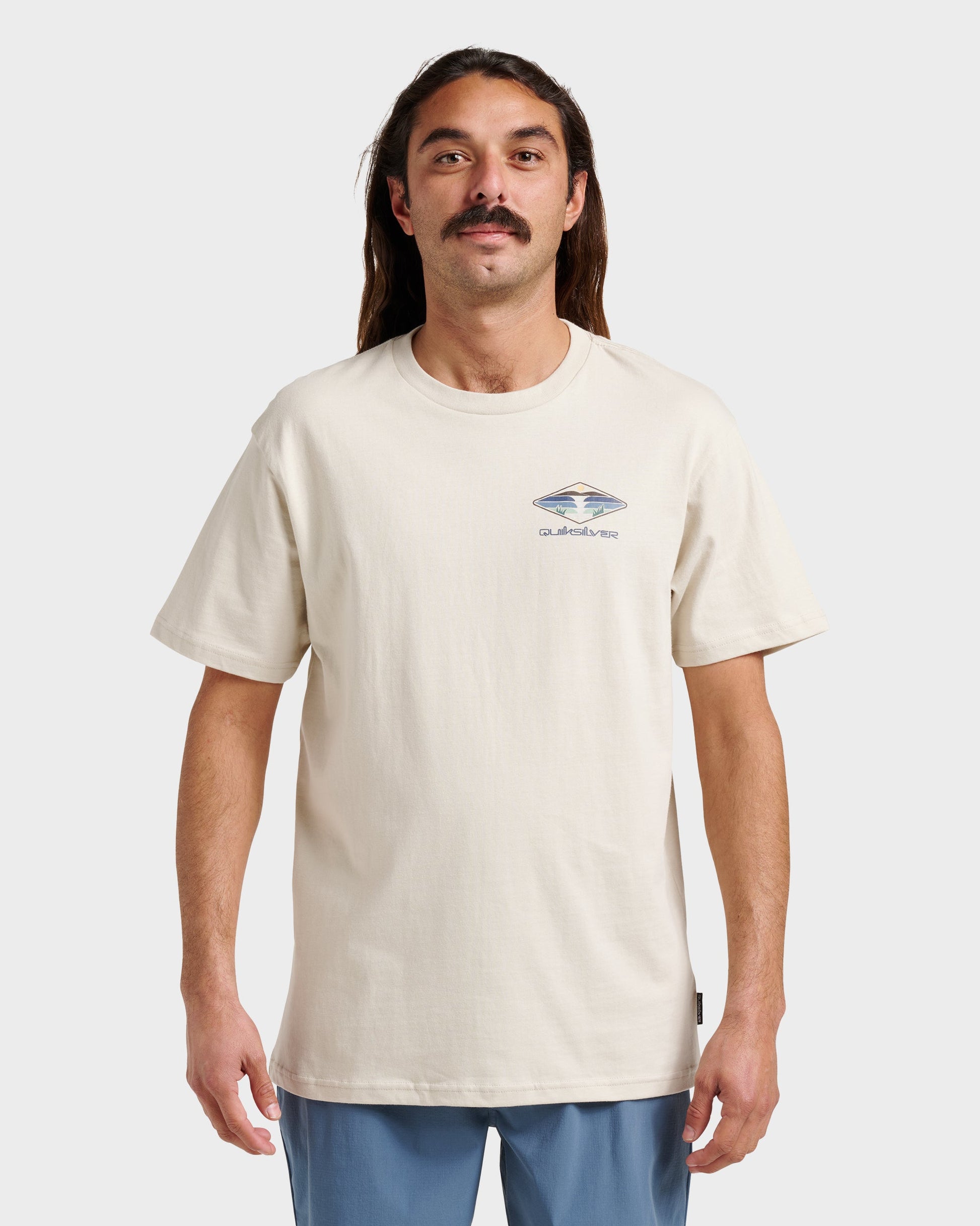 Peak Day Classic T-shirt - Moonstruck - Quick Silver