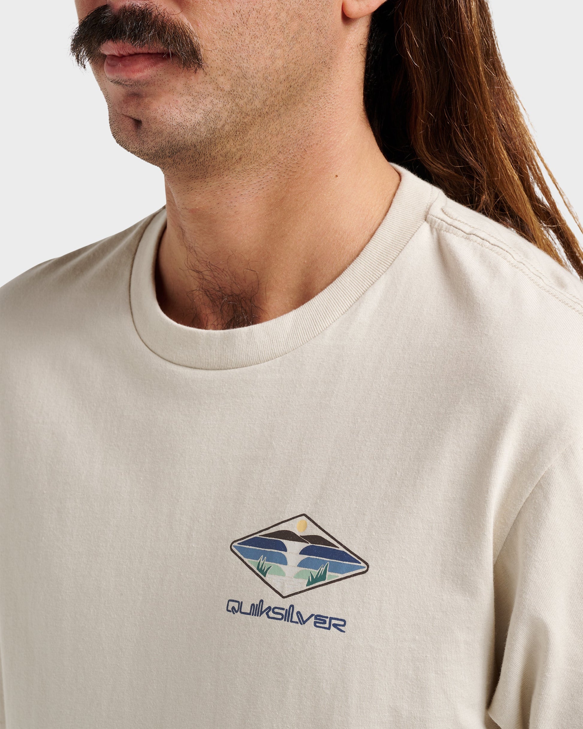 Peak Day Classic T-shirt - Moonstruck - Quick Silver