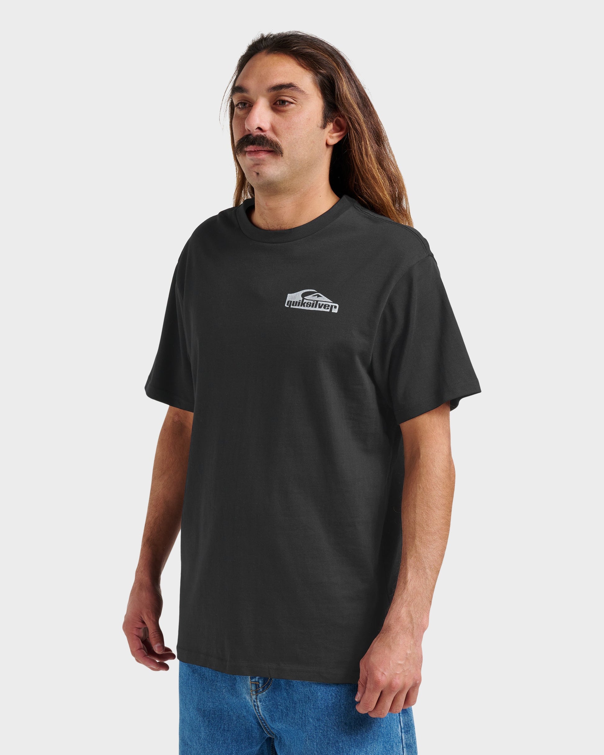 Push Threw Classic T-shirt - Black - Quick Silver